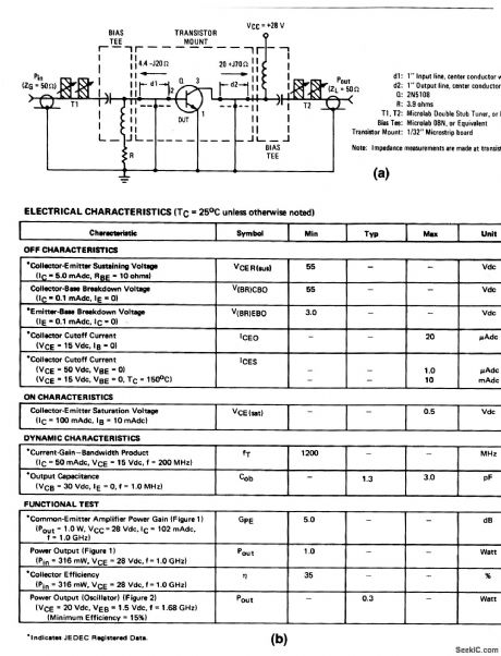 1_GHz_10－W_amplifier_28－V_supply