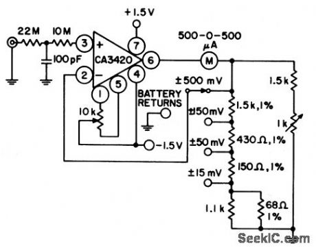 Two_cell_voltmeter_with_high_input_resistance