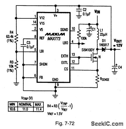 12_V_preset_output_controller_with_power_monitor