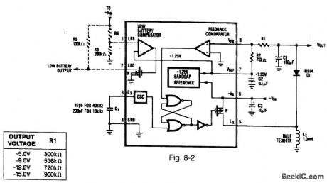 Micropowover_inverting_switching_regulator