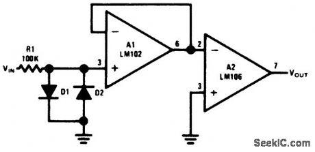 Zero_crossing_detector_with_low_input_current