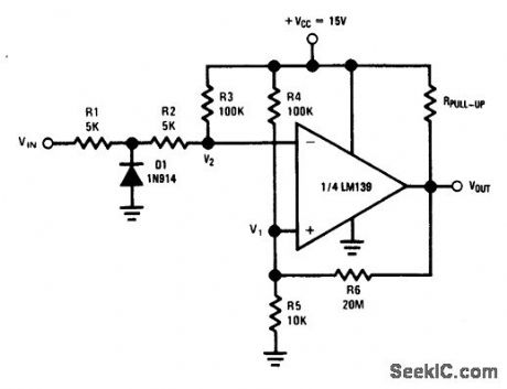 Zero_crossing_detector_for_squaring_a_sine_wave