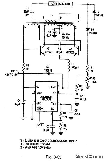CCFT_CCFL_backlight_supplies