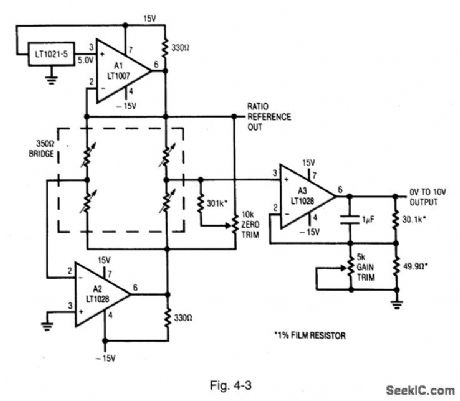 Low_noise_bridge_amplifier_with_common_mode_suppression