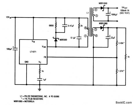 High_efficiency_converter_with_floating_output