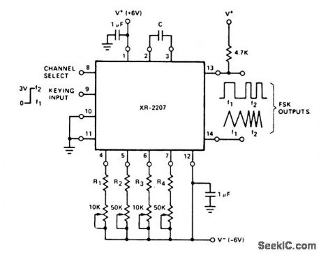 IC_VCO_with_multi_channel_FSK_operation