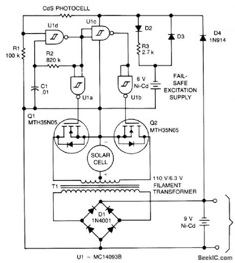 BATTERY_CHARGER_OPERATES_ON_SINGLE_SOLAR_CELL