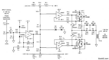 400_Hz_SERVO_AMPLIFIER