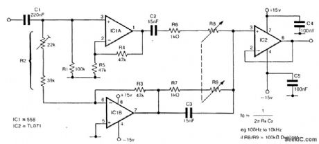 TUNABLE_AUDIO_NOTCH_FILTER_CIRCUIT