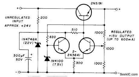 ＋15_V_WITH_DIFFERENTIAL_AMPLIFIER