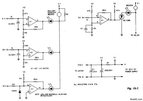 COMPARATOR_DETECTS_POWER_SUPPLY_OVERVOLTAGES，CATCHES_GLITCHES