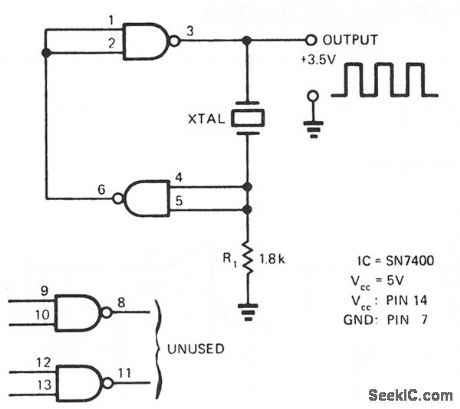 TWO_GATE_QUARTZ_OSCILLATOR