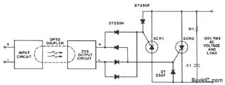 ZERO_VOLTAGE_SWITCHING，SOLID_STATE_RELAY_WITH_ANTIPARALLEL_SCR_OUTPUT