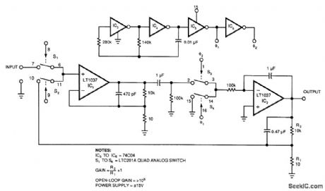 LOW_DRIFT_LOW_NOISE_dc_AMPLIFIER