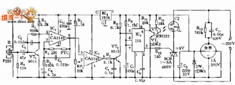 Pyroelectric infrared sensor and light control delay saving socket circuit