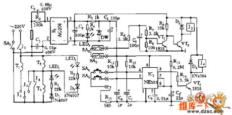 Yuanshan boiled water controller circuit