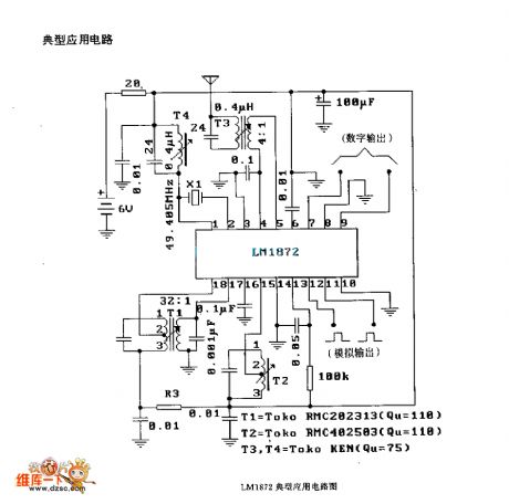 M50126P logic frame circuit diagram