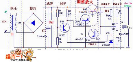 Practical voltage regulator circuit diagram