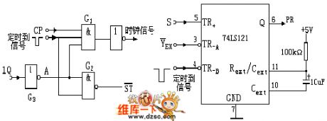 Timing control circuit diagram