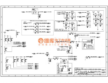 845E computer motherboard circuit diagram 21