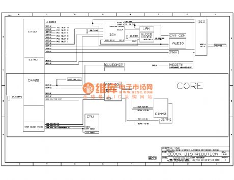 845E computer motherboard circuit diagram 04