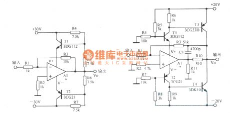 Two methods of expansion output amplitude