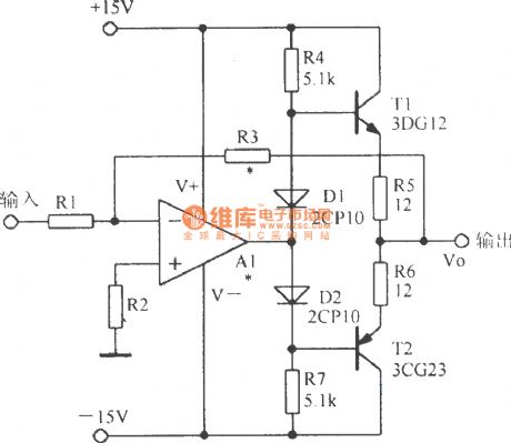 The current expanded circuit with dual-polar output