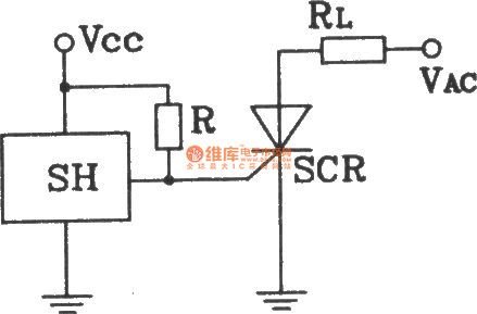 The output interface circuit between SH Hall switch and monosilicate