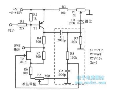 The oscillator using FET tube and transistor