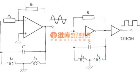 Hartley oscillator circuit