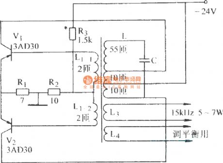 Push-pull oscillator circuit