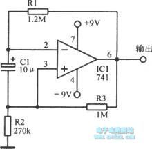 3.8kHz oscillator circuit