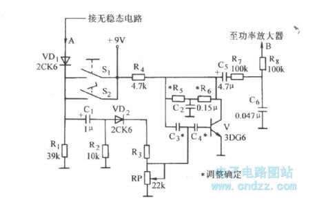 Drum oscillator circuit