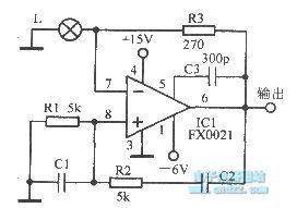 Power oscillator using component FX0021