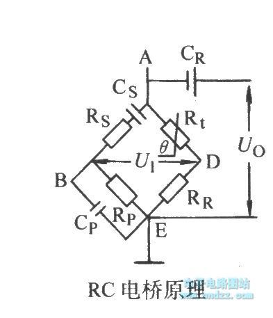RC bridge and RC bridge oscillator circuit