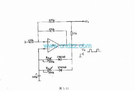 Pulse generator circuit with variable pulse width