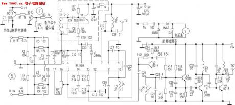 The whole FM transmitter circuit