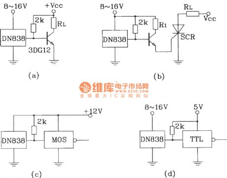 Several typical application circuits of ND838
