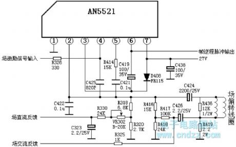 AN5521 Field output circuit