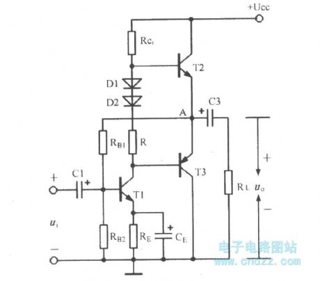 Single-supply complementary symmetry circuit
