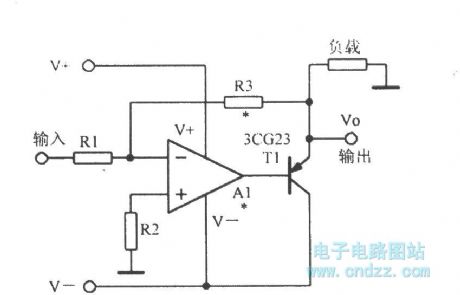 The current expansion circuit with unipolar output