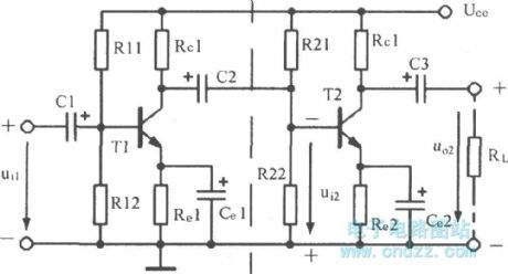 RC -coupled amplifier