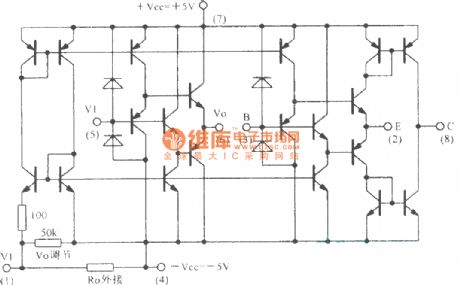 Wideband operational transconductance amplifier buffer circuit OPA660