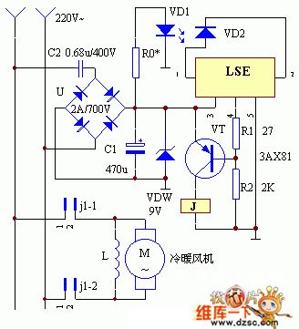 Automatic Hand Drying Controller Circuit
