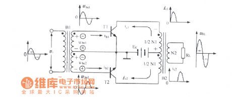 Push-Pull Power Amplifier Circuit Diagram