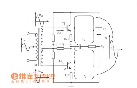 OTL Circuit Diagram with Input Transformer
