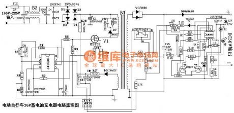 Electric bicycle 36v battery charger circuit diagram