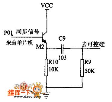 Flash lamp drive circuit diagram
