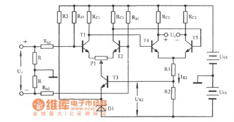Two-Stage Differential Amplifier Circuit Diagram