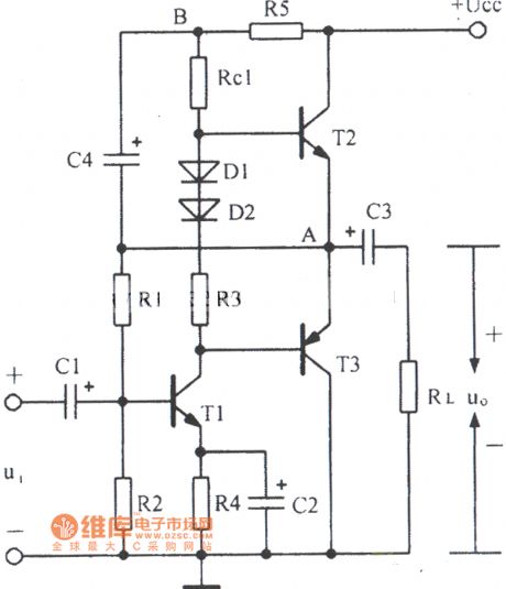 Useful Complementary Symmetry Power Amplifier Circuit Diagram
